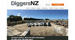 Desktop Screenshot of diggersnz.com